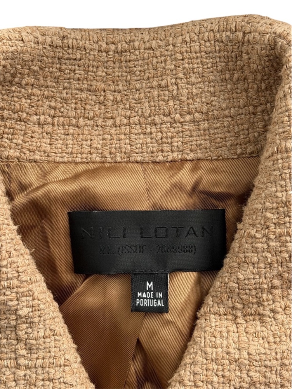 Nili Lotan Paloma Jacket in Camel - Picture 4 of 7